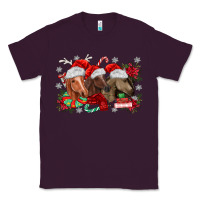Plum christmas horses Classic Tee - MaliasSmallBusiness
