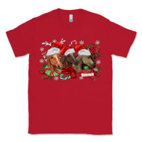 Red christmas horses Classic Tee - MaliasSmallBusiness