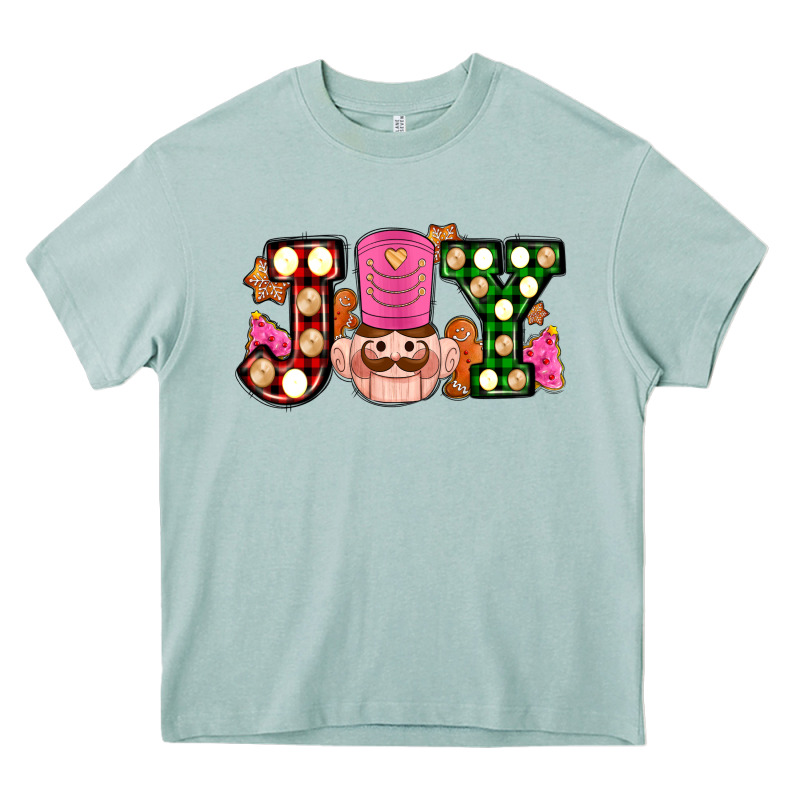 Christmas Joy Snacks And Nutcracker Cookies Ado Heavy Core Tee by AdoDesignShop | Teevron