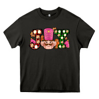 Asphalt Christmas joy snacks and nutcracker cookies ado Heavy Core Tee - AdoDesignShop