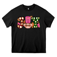 Black Christmas joy snacks and nutcracker cookies ado Heavy Core Tee - AdoDesignShop