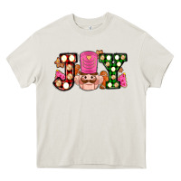 Cream Christmas joy snacks and nutcracker cookies ado Heavy Core Tee - AdoDesignShop