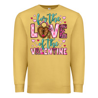 Antique Gold for the love of the valentine Premium Sweatshirt - OliviaCreatesArt