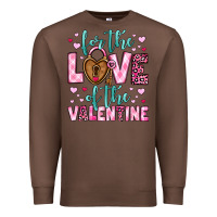 Chestnut for the love of the valentine Premium Sweatshirt - OliviaCreatesArt