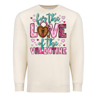 Sandshell for the love of the valentine Premium Sweatshirt - OliviaCreatesArt