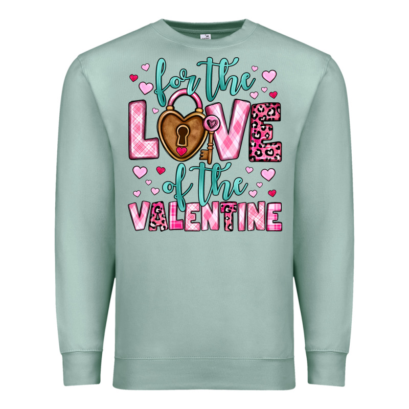 For The Love Of The Valentine Premium Sweatshirt by OliviaCreatesArt | Teevron