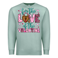Seafoam for the love of the valentine Premium Sweatshirt - OliviaCreatesArt