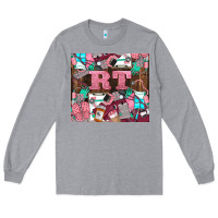 Heather Grey rt Long Sleeve Tee - LillyAllenDesigns