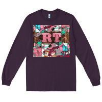 Plum rt Long Sleeve Tee - LillyAllenDesigns