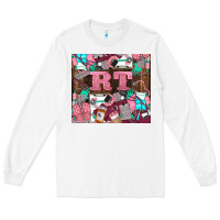 White rt Long Sleeve Tee - LillyAllenDesigns