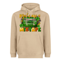 Mushroom Make me a mixtape St. Patrick's Day Heavyweight Hoodie - CowGirlArtShop