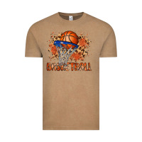 Vintage Coffee custom name basketball Vintage Tee - MaliasSmallBusiness