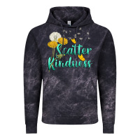 Cloud Black scatter kindness Vintage Hoodie - NancyCooperArtShop