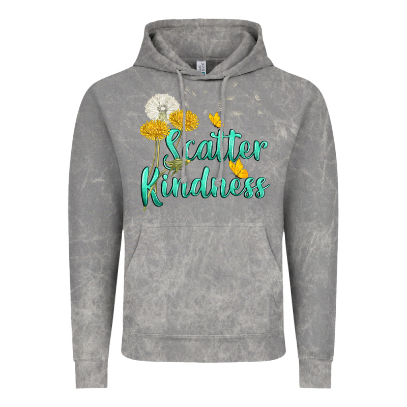 Scatter Kindness Vintage Hoodie by NancyCooperArtShop | Teevron