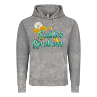 Cloud Rock scatter kindness Vintage Hoodie - NancyCooperArtShop
