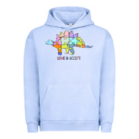 Pigment Grape Ice Titi Pretty Art Love And Accept Urban Hoodie - CowhideDigitalArt