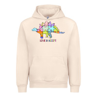 Sandshell Titi Pretty Art Love And Accept Urban Hoodie - CowhideDigitalArt