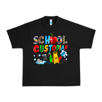 Black school custodian Urban Heavy Tee - NancyCooperArtShop