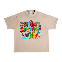 French Oak school custodian Urban Heavy Tee - NancyCooperArtShop