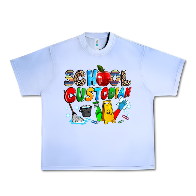 School Custodian Urban Heavy Tee by NancyCooperArtShop | Teevron