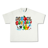 Pistachio school custodian Urban Heavy Tee - NancyCooperArtShop