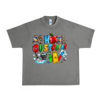 Tornado school custodian Urban Heavy Tee - NancyCooperArtShop