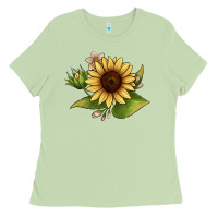 Matcha sunflower Ladies Tee - JahusDesignShop