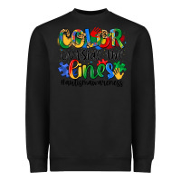 Black color outside the lines Heavyweight Sweatshirt - Artiststas