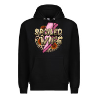 Black Spoiled Wife Mother's Day Premium Hoodie - CowGirlArtShop