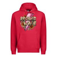 Cardinal Spoiled Wife Mother's Day Premium Hoodie - CowGirlArtShop