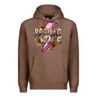 Chestnut Spoiled Wife Mother's Day Premium Hoodie - CowGirlArtShop