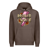 Coffee Spoiled Wife Mother's Day Premium Hoodie - CowGirlArtShop