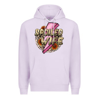 Lilac Spoiled Wife Mother's Day Premium Hoodie - CowGirlArtShop