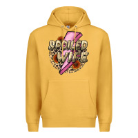 Mustard Spoiled Wife Mother's Day Premium Hoodie - CowGirlArtShop