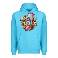 Ocean Blue Spoiled Wife Mother's Day Premium Hoodie - CowGirlArtShop