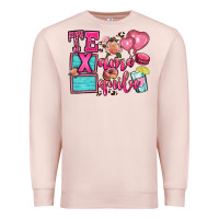 Pale Pink te quila te amo Premium Sweatshirt - OliviaCreatesArt