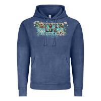 Vintage Denim river life Vintage Hoodie - NancyCooperArtShop