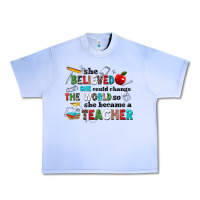 Grape Ice she believed she could change the world so she bec Urban Heavy Tee - NancyCooperArtShop