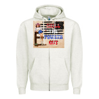 Oatmeal Heather Chıll the fourth out Zipper Hoodie - TumblerDesignByShophia