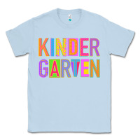 Dusty Blue kindergarten Classic Tee - NancyCooperArtShop