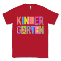 Red kindergarten Classic Tee - NancyCooperArtShop