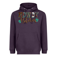 Plum Howdy bitches mother's day Heavyweight Hoodie - HowdyJamesFarm