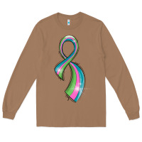 Toasted Coconut metastatic breast cancer ribbon Long Sleeve Tee - LillyAllenDesigns