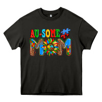 Asphalt ausome autism mom Heavy Core Tee - AdoDesignShop