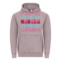 Vintage Zinc wrestling mama Vintage Hoodie - MaliasSmallBusiness