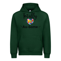 Foreset Green totally au some Urban Hoodie - CowhideDigitalArt