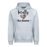 Heather Grey totally au some Urban Hoodie - CowhideDigitalArt