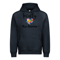 Navy totally au some Urban Hoodie - CowhideDigitalArt