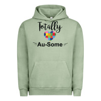 Pigment Oil Green totally au some Urban Hoodie - CowhideDigitalArt