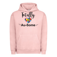 Pigment Salmon totally au some Urban Hoodie - CowhideDigitalArt